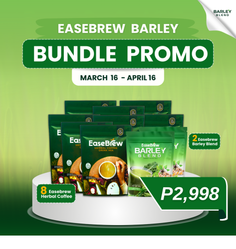 8 EASEBREW + 2 BARLEY